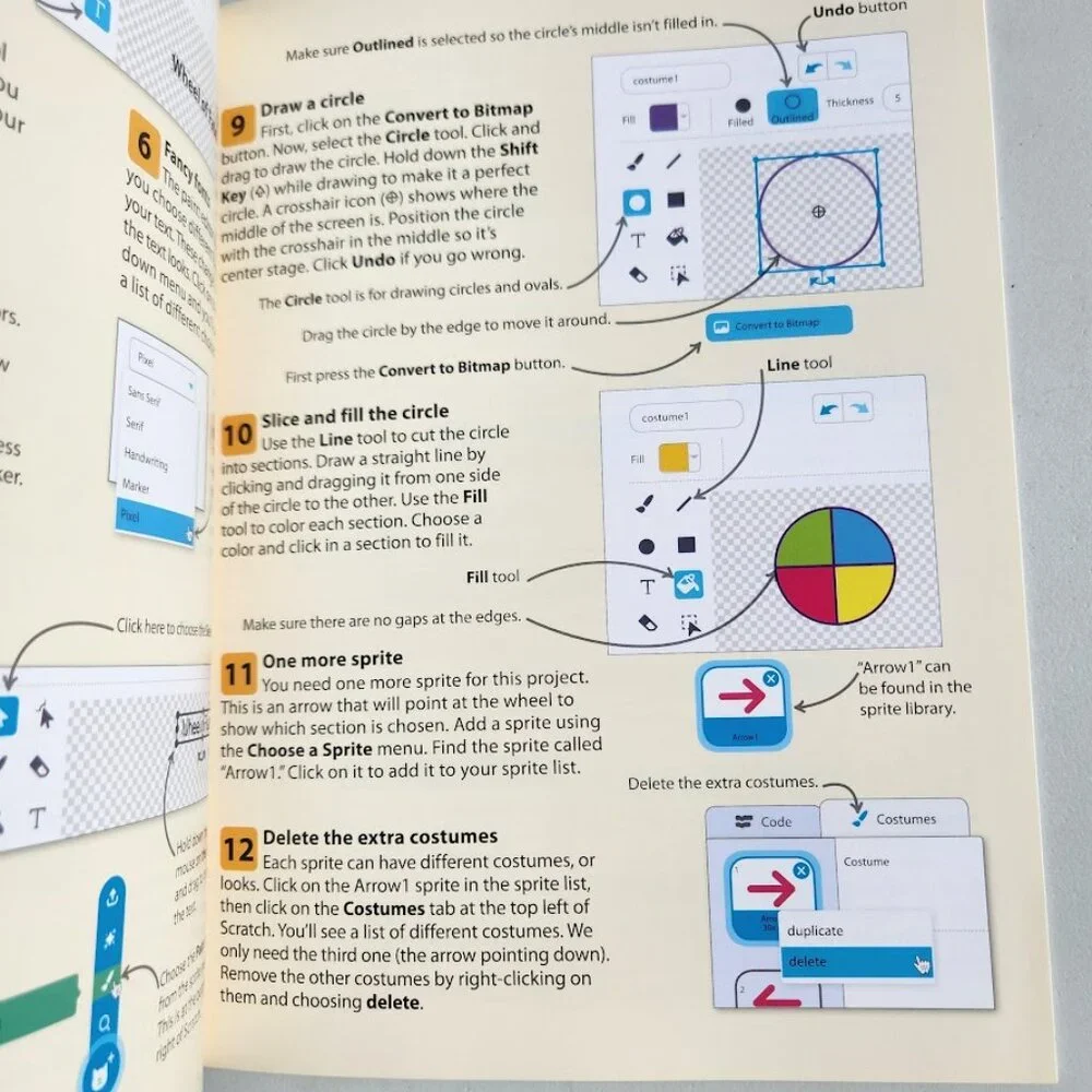 Coding with Scratch 3.0 Workbook Projects Workbook Usborne Electricity and Magne